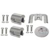 Complete Martyr anode kit Aluminum Fits Bravo II 1989 - Present ogBravo III 1989 - 2003. Replaces OEM: 888761Q01
