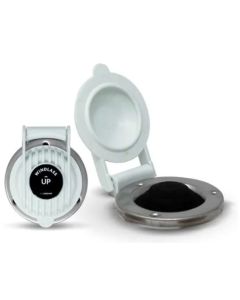 Fotbryterkit hvit til ankervinsj og teinehaler 12/24V