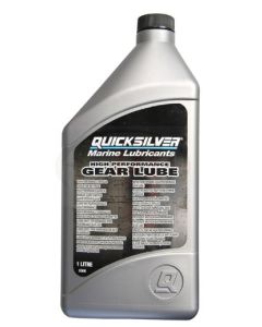 Quicksilver gives oil High-viscosity 80w / 90 (1.0L High performance Lower Unit Gear replaces org.no: 92-858064QB1