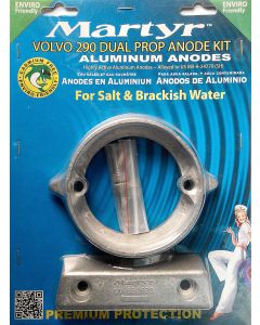 Aluminum Martyr anode kit Volvo 290 DP