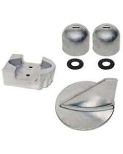 Complete Martyr anode kit Aluminum Fits Alpha In Generation IEngine 1983 - 1990 Replaces OEM: 888756Q02