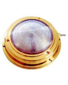 Berth lamp in brass 12V