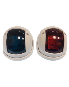 LED lantern kit white - port (red) and starboard (green)