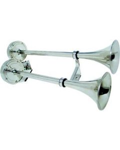 Double trumpet horn 24V