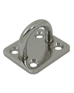 SQUARE EYE PLATE AISI316 8x40x50mm