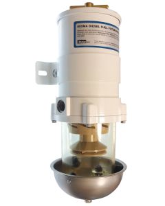 Racor 900 MA30 Max flow 341 liters per. hour. When engines demand heavy duty, high capacity water separation and fuel filtration, impeller type is the most complete, efficient and reliable engine protection you can install.