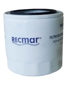 3 to 8.2 L Oil Filter GASOLINE Mercruiser, Volvo, OMC and GM Motors GM 4 in line and V8 3,0-8,2L Replaces OEM: 835440