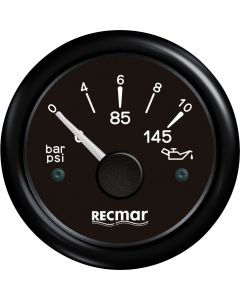 Oil Pressure 10-184º 0/10 Bar BLACK
