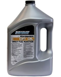 2T - Quicksilver oil (3.8L) for engines like E-Tec and OPTIMAX / DFI replaces org.no: 92-858037K01