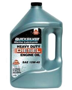 4-T Quicksilver oil SAE 15W-40 (3.8L) Diesel inboard replaces org.no: 92-858042K01
