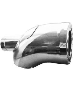 Elbow to Yanmar - stainless